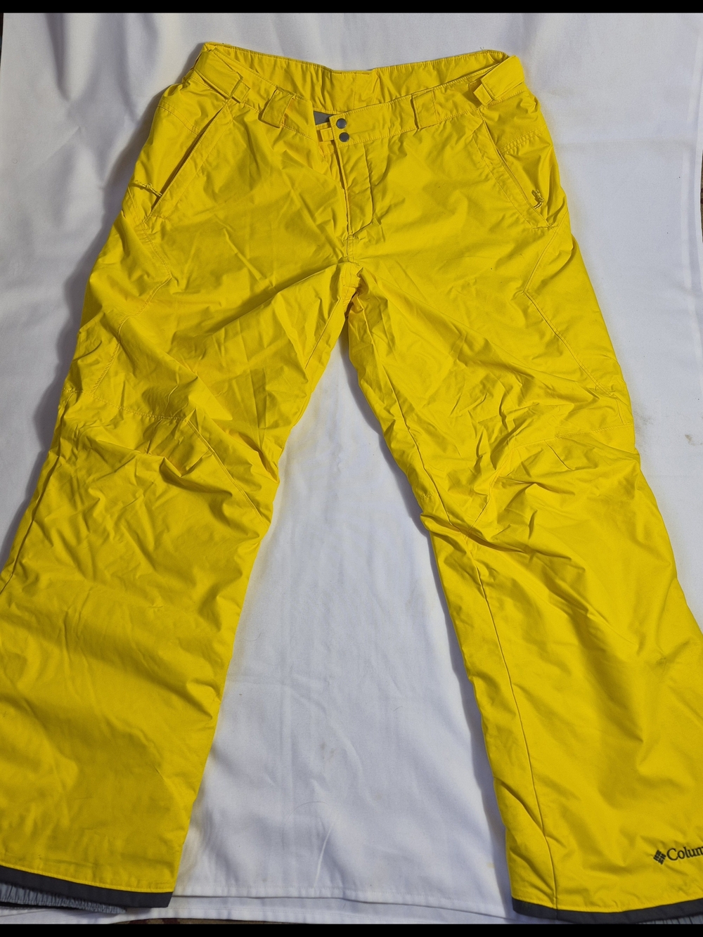 COLUMBIA Sportswear ICESLOPE II Lime Green Winter Snow PanTs Adult Men Women XXL